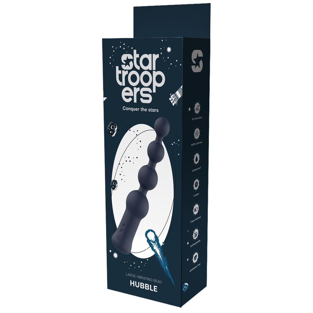 Anal Vibrator Dream Toys STARTROOPERS HUBBLE Blå